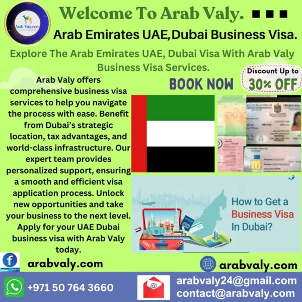 UAE Dubai Business Visa.