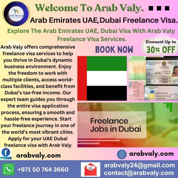 UAE Dubai Freelance Visa.