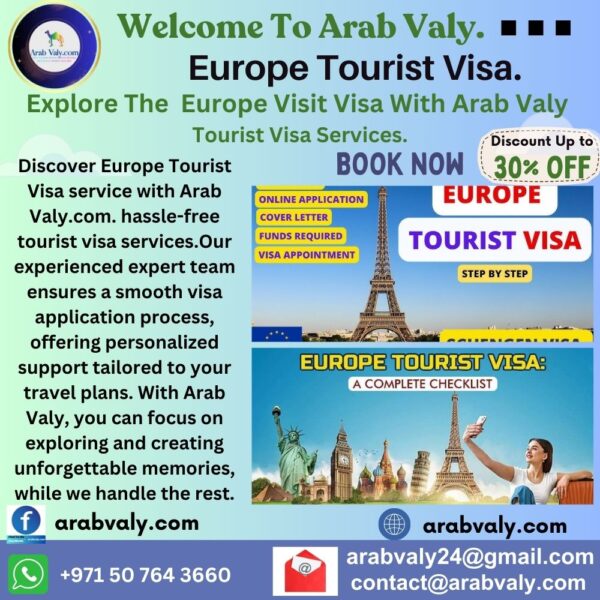 Europe Tourist Visit Visa.