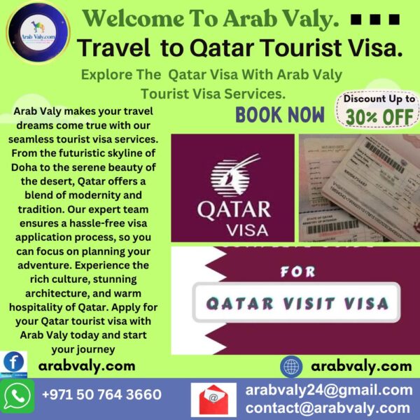 Qatar Tourist Visa.