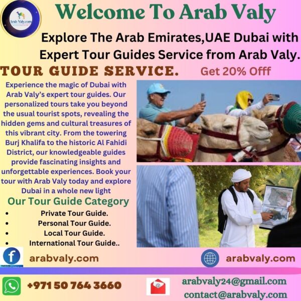 UAE Dubai Tour Guide Service.