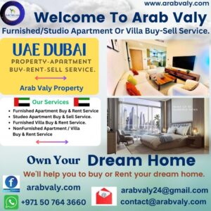 Furnished/Studio Apartment Or Villa Buy-Sell Service