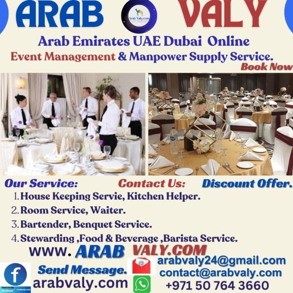 Event Management & Manpower Supply company Details Presentation.