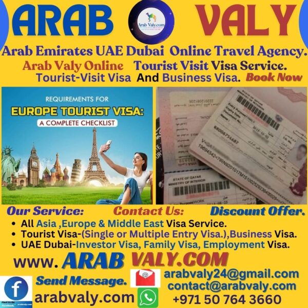 UAE Dubai Online Tourist Visa-Job & Business Visa Service & Company Details.